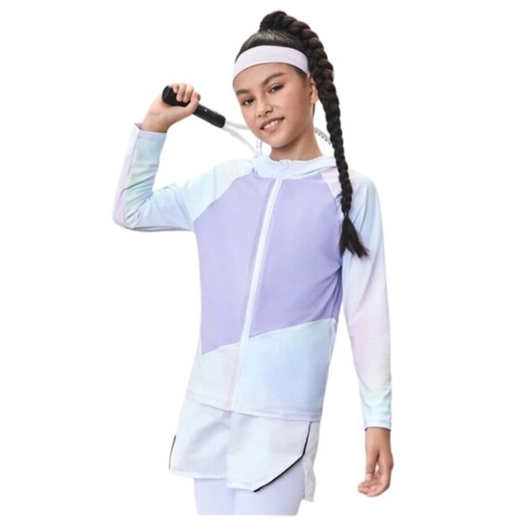 🌞 Long-Sleeve Sun Protector Jacket Top – Excellent Condition (Size 12 Y) - Picture 1 of 8